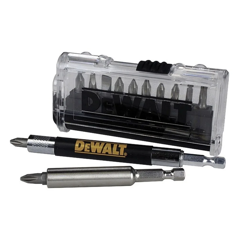 DeWalt 14-Piece Hand Tool Set w/Screwdriver, Torx, Square Bits & Case DW2099 NEW